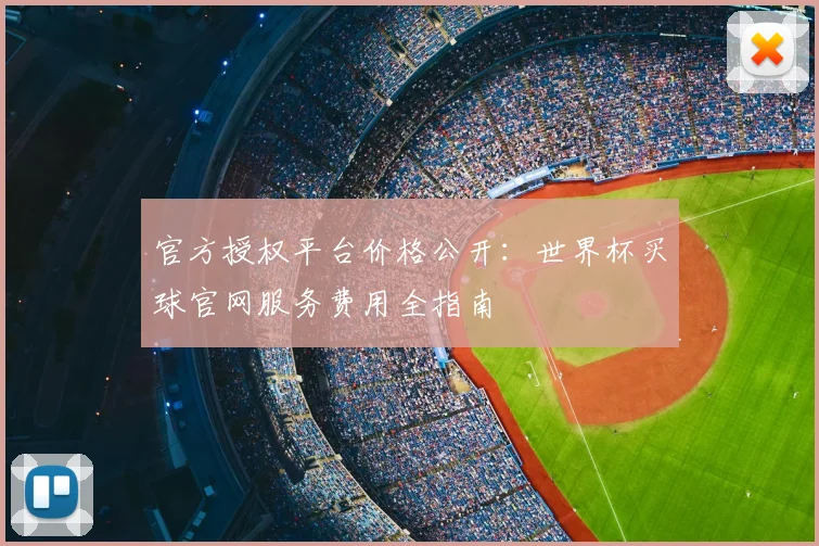 官方授权平台价格公开：世界杯买球官网服务费用全指南